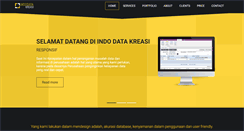 Desktop Screenshot of indodatakreasi.com